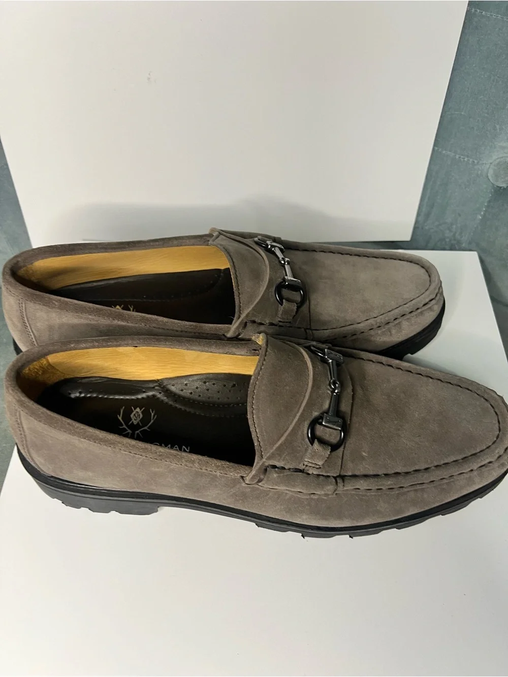 Martin Dingman Men’s Loafers Size 9.5 Shoes Made In Brazil 520281M